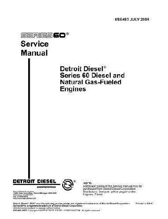 detroit 60 series torque specification